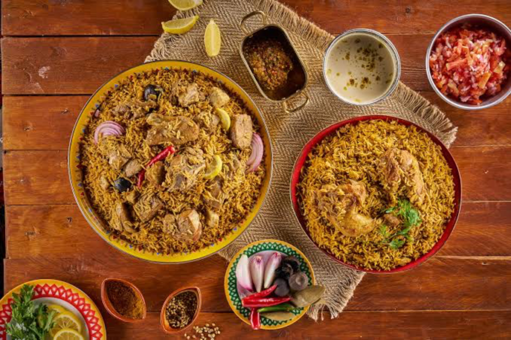 Hashi kabsa at Hashi Basha
