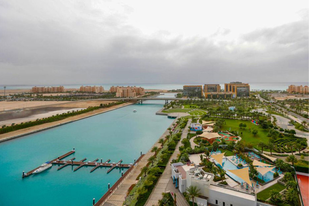 Bay La Sun Marina in King Abdullah Economic City near Jeddah